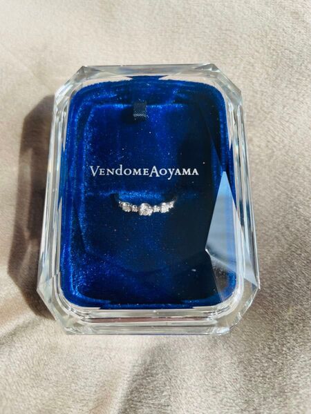 【最終価格!】ヴァンドーム青山 プラチナ ダイヤモンド リング 0.13ct 7号