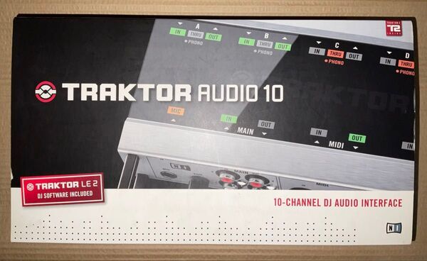 NATIVE INSTRUMENTS TRAKTOR AUDIO 10