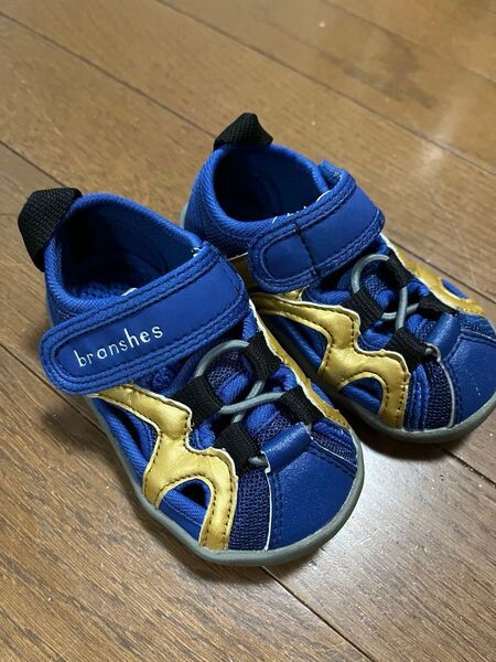 branshes IFME ブランシェス イフミー ウォーターサンダル 13cm 水陸両用 キッズサンダル 海水浴 プール ブルー