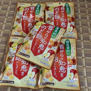 のど飴5袋 昔からの知恵をのど飴にしました。