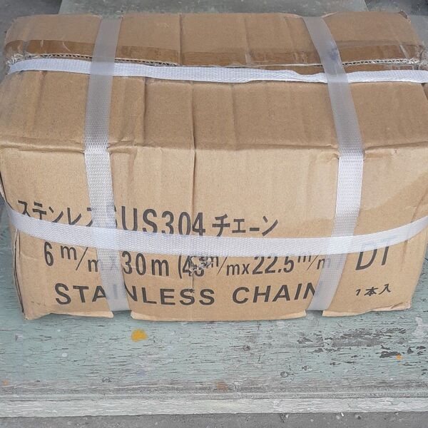 ステンレス雑用チェーン 6mmx30m