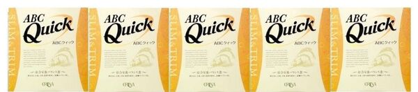 エリナ ABCクイック 5個 たんぱく質 食物繊維 22種の ビタミン ミネラル 賞味期限2026年11月以降