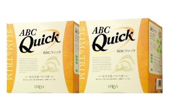 エリナ ABCクイック 2個 たんぱく質 食物繊維 22種の ビタミン ミネラル 賞味期限2026年11月以降