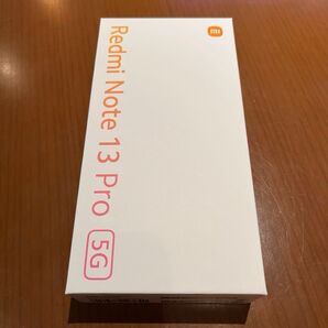 新品未使用 Xiaomi Redmi Note 13Pro 5G オーロラパープル XIG05