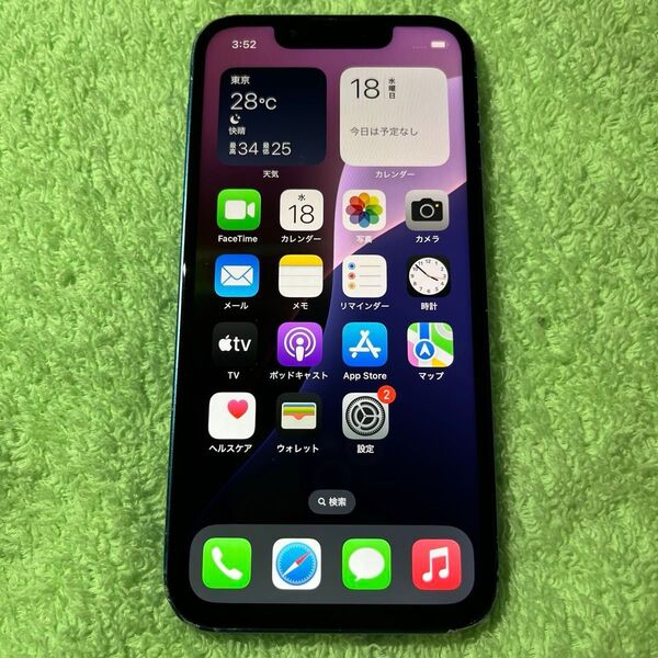 iPhone 13 mini 海外版 ブルー 128GB SIMフリー 本体 おまけ付き