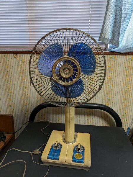 三菱電機 扇風機 昭和レトロ R30-YG