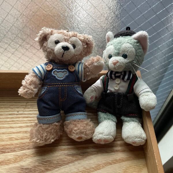 ダッフィー ジェラトーニ ぬいぐるみ ぬいば TDS ぬいぐるみバッジ ディズニー Disney