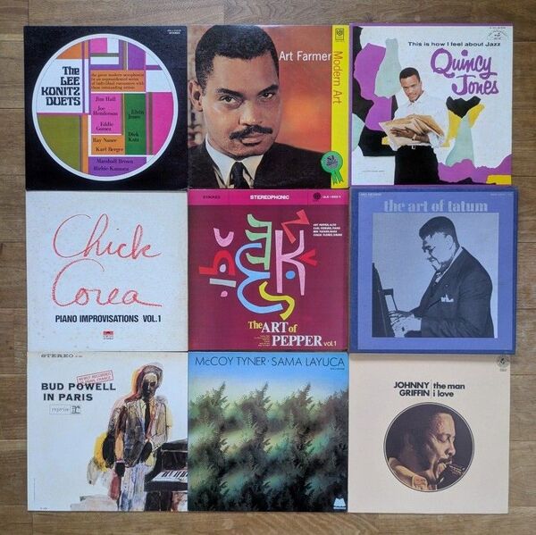 JAZZ ジャズ LPレコード 9枚セット モダンジャズ ビバップ まとめ売り