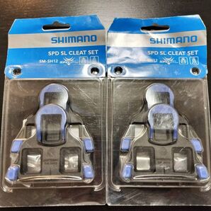 シマノ SHIMANO クリート2セット SM-SH12 SPD-SLクリート イエロー 青色 他商品同時購入割引