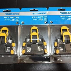 シマノ SHIMANO クリートセット SM-SH11 SPD-SLクリート 3セット 黄色 イエロー