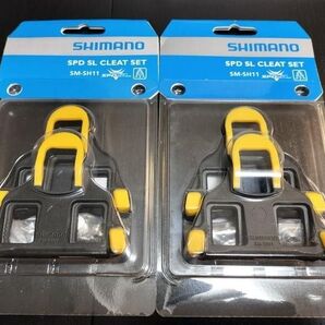 シマノ SHIMANO クリートセット SM-SH11 SPD-SLクリート2セット黄色 イエロー 他商品同時購入割引