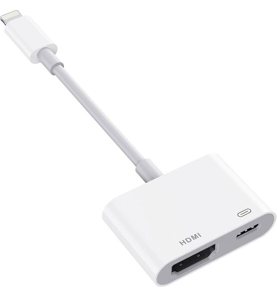 iPhone 変換ケーブル ミラーリング Lightning HDMI 変換