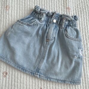 zara デニムスカート