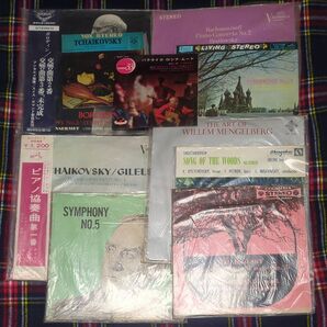 レコードまとめ売り チャイコフスキーなどロシア音楽 10枚 クラシック