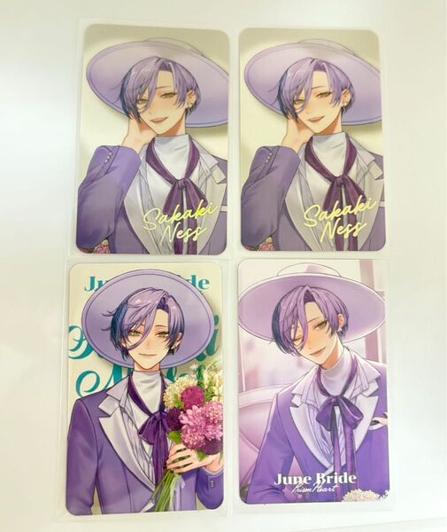 にじさんじ Prism Heart June Bride ジュンブラ フォト風カード チェキ 榊ネス