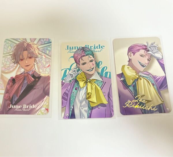 にじさんじ Prism Heart June Bride ジュンブラ カード チェキ 葛葉 ジョー力一