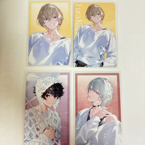 にじさんじ SUISAI RAIN ビジュアルカード 風楽奏斗 弦月藤士郎 酒寄颯馬 レア チェキ