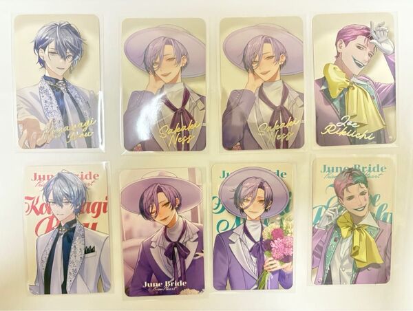 にじさんじ Prism Heart June Bride ジュンブラ フォト風カード チェキ 小柳ロウ 榊ネス ジョー力一