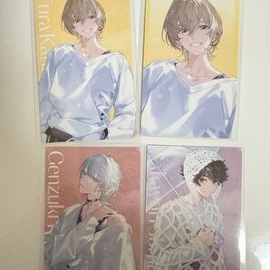 にじさんじ SUISAI RAIN ビジュアルカード ボイスビジュアルカード 風楽奏斗 酒寄颯馬 弦月藤士郎