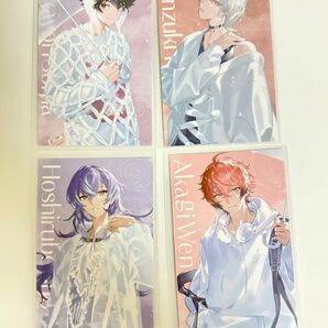 にじさんじ SUISAI RAIN ビジュアルカード 星導ショウ 弦月藤士郎 酒寄颯馬 赤城ウェン