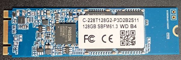 Crucial M.2 SSD 2280 128GB