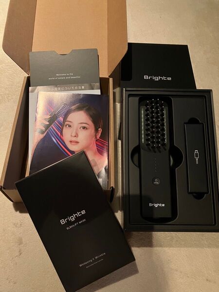 Brighte エレキブラシ BRT-FS145B ブラシ型美顔器 ELEKIBRUSH