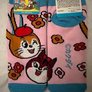 ラス1 クッピーラムネスニーカーソックス2足セット 22〜24㎝ 昭和レトロポップ キャラクターグッズ ペットボトルカバーにも