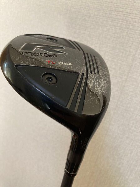 ジャスティック JUSTICK PROCEED DOUBLE-R Ti FW★5w 18度★ATTAS MB-FW 65(X)
