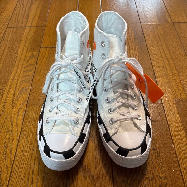 off-white converse 27cm us8.5 ct70