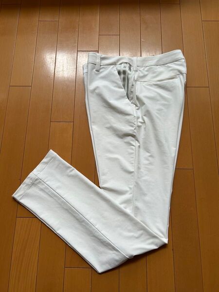 adidas アディダス Aero ready エアロレディー 白 ストレッチパンツ