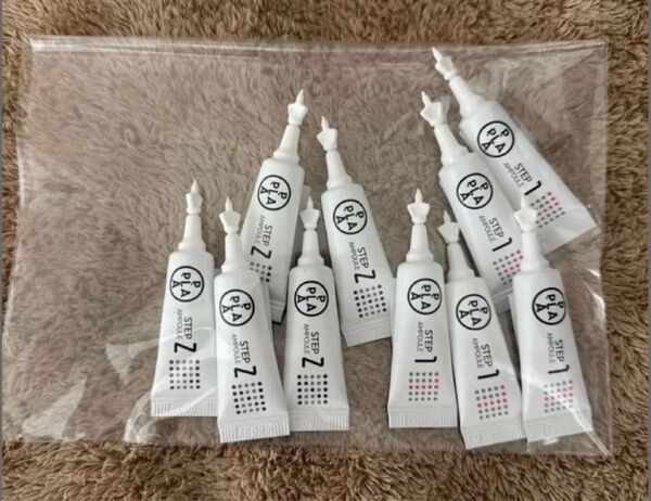 PLA AMPOULE step1&2 10本セット ララピールパック1枚3300円付