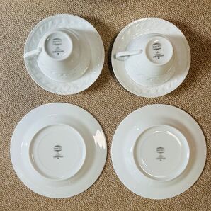 【新品】ベルナルド カップ&ソーサー&プレート 2客セット34000円→