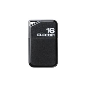 ELECOM USBメモリ 16GB MF-SU2Bk16GBK ブラック エレコム 極小