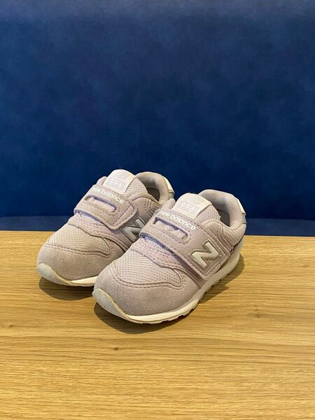 【水洗済】ニューバランス 13cmキッズ スニーカー 996 清潔 ピンク