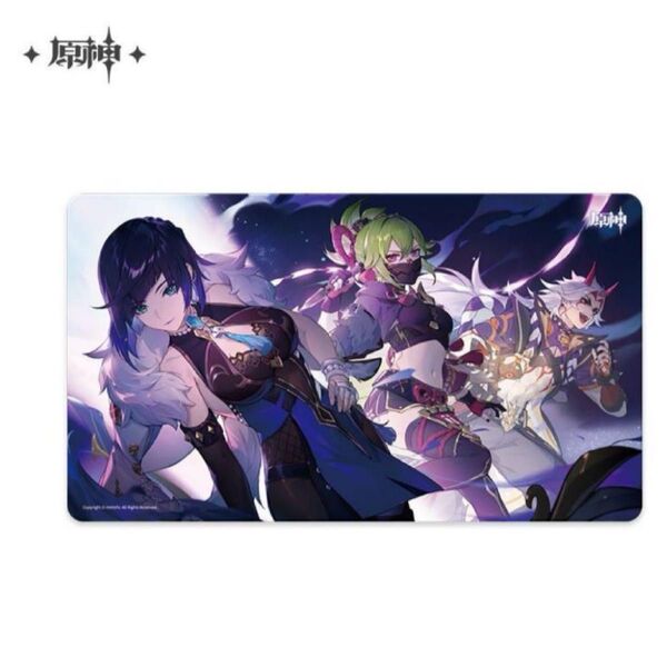 原神 公式 デスクマット プレイマット