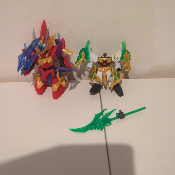 SDガンダム 張遼サザビー 三国創傑伝 関羽雲長νガンダム