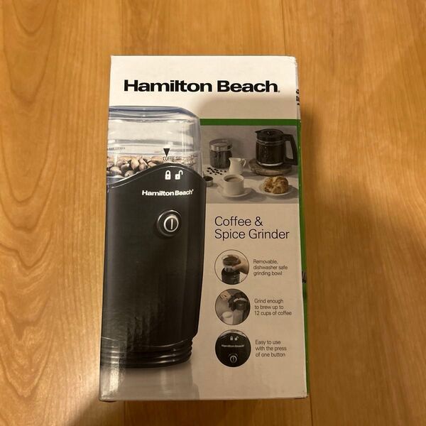 新品・未使用 ハミルトンビーチ コーヒー&スパイス グラインダー(米国電化製品)電動ミル