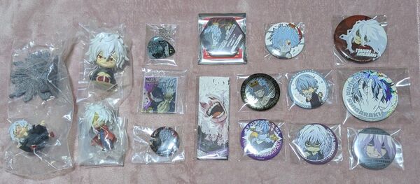 僕のヒーローアカデミア 死柄木弔グッズ16点セット リーメント りらこっと きゅんキャラ 色紙 バッジ アクリルキーホルダー
