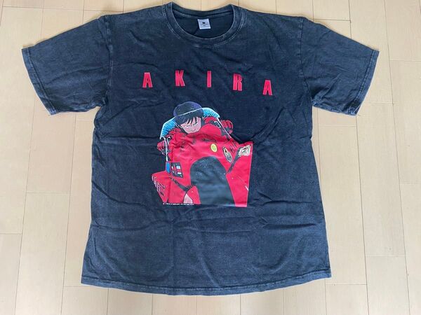 AKIRA アキラ ビンテージ加工 Tシャツ XLサイズ
