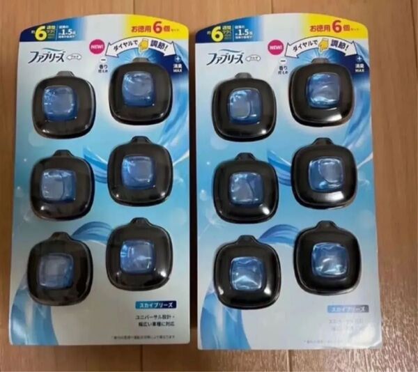 ファブリーズ 車用 イージークリップ スカイブリーズ 12個 車 クルマ 消臭芳香剤