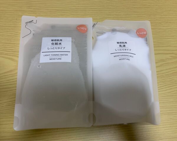 無印良品 敏感肌用 乳液 化粧水 しっとりタイプ リフィル200ml