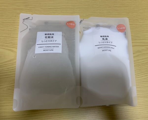 無印良品 敏感肌用 乳液 化粧水 しっとりタイプ リフィル200ml