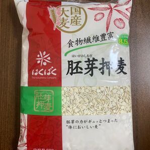 はくばく 押し麦 胚芽押麦 押麦 800g 1袋
