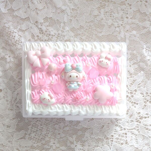 サンリオ ホイップデコ 小物ケース トレカケース マイメロディ