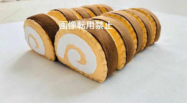 新品 ロールケーキ10個セット フェルトハンドメイド おままごと ごっこ遊び 保育園幼稚園プレゼント誕生日 可愛い 写真撮影