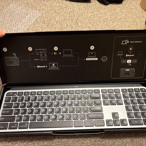 Logicool MX KEYS for Mac ワイヤレスキーボード