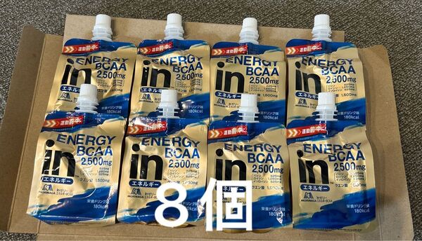 森永製菓 inゼリー エネルギーBCAA 180g 8個