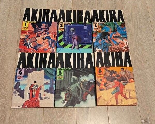 AKIRA 全6巻セット アキラ 大友克洋 漫画 コミック まとめ売り
