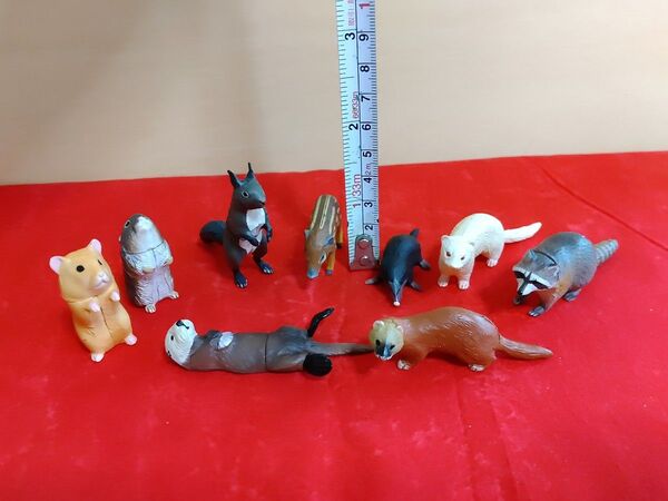 動物フィギュア 9点セット 海洋堂 チョコエッグなど