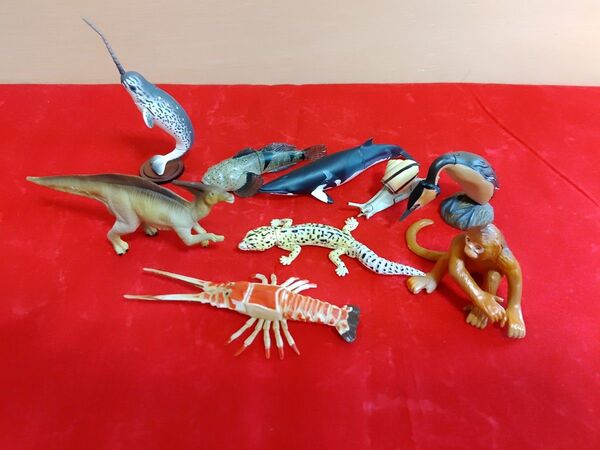 動物フィギュア 9点セットまとめ 海洋堂 チョコエッグなど